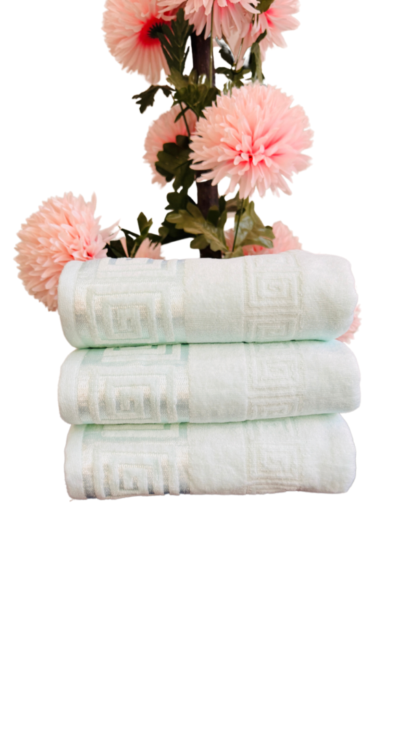 3pc 50*90 طقم فوط حمام